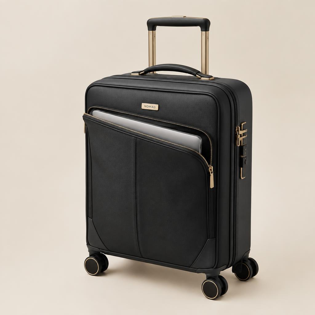 Atlas Cabin Pro cabin suitcase with front laptop pocket